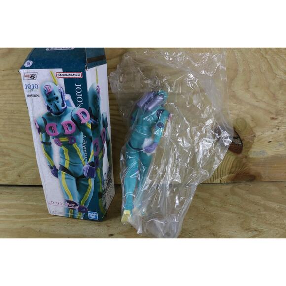 JOJO Stone Ocean Ichiban Kuji Diver Down Figure Stand DD Sealed NEW Damaged - Picture 7 of 8